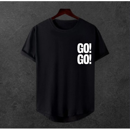 Unisex Oversize Modern Boy Pamuklu Etek Oval Siyah Baskili T-shirt Unisex Oversize Modern Boy Pamuklu Etek Oval Siyah Baskili T-shirt